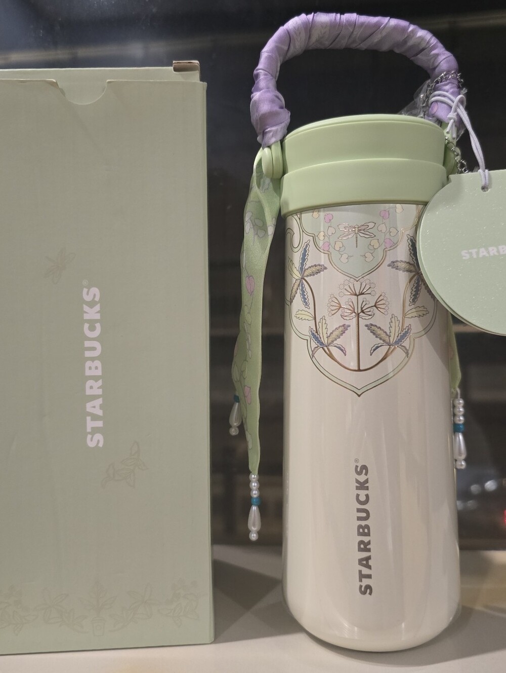Starbucks China Exclusive tumbler Spring Series stainless steel tea tumbler mug